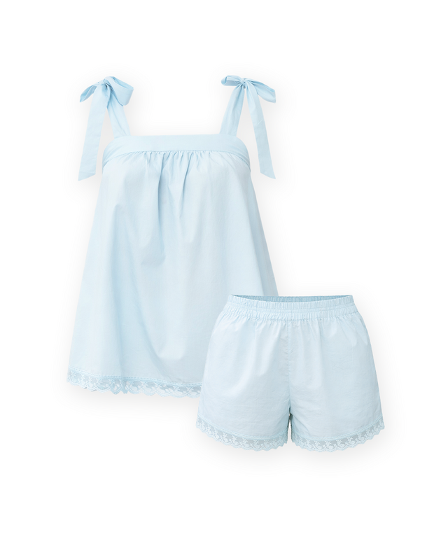 LEO BABY DOLL SET - Blue