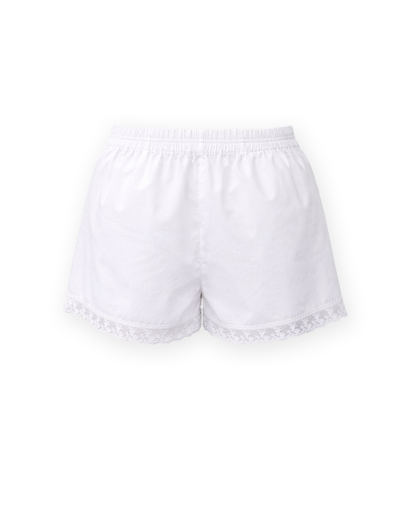 LEO SHORT - White