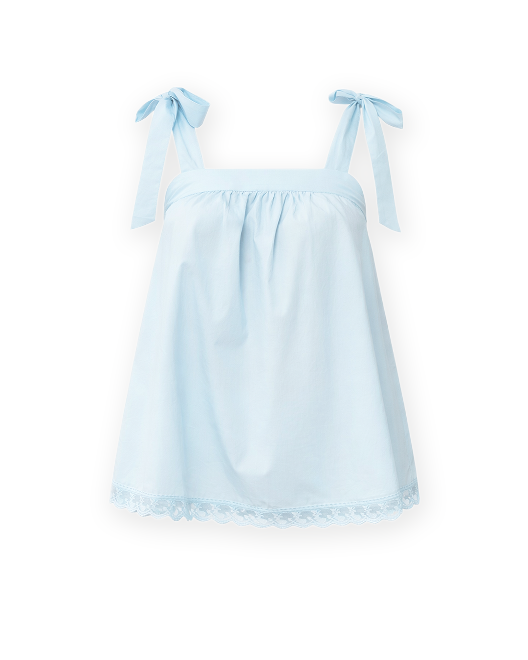 LEO BABY DOLL TOP - Blue
